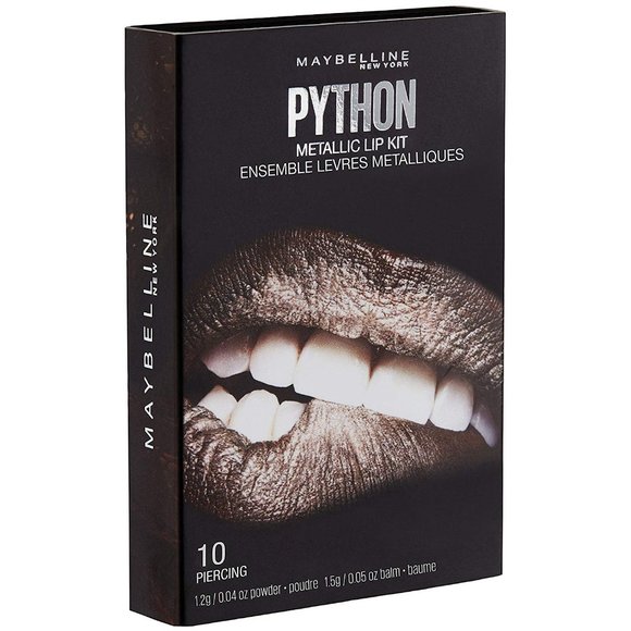 Maybelline Python Metallic Lip Kit Piercing Silver - Picture 2 of 10